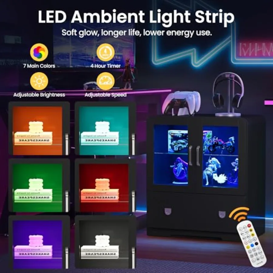 Living room display cabinet wi - огляд і ціна Lighting