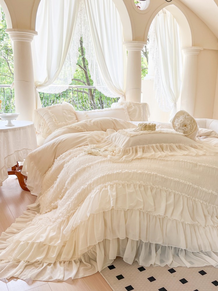 French Princess Style 100% Cot - огляд і ціна Aesthetic Floral Duvet Cover