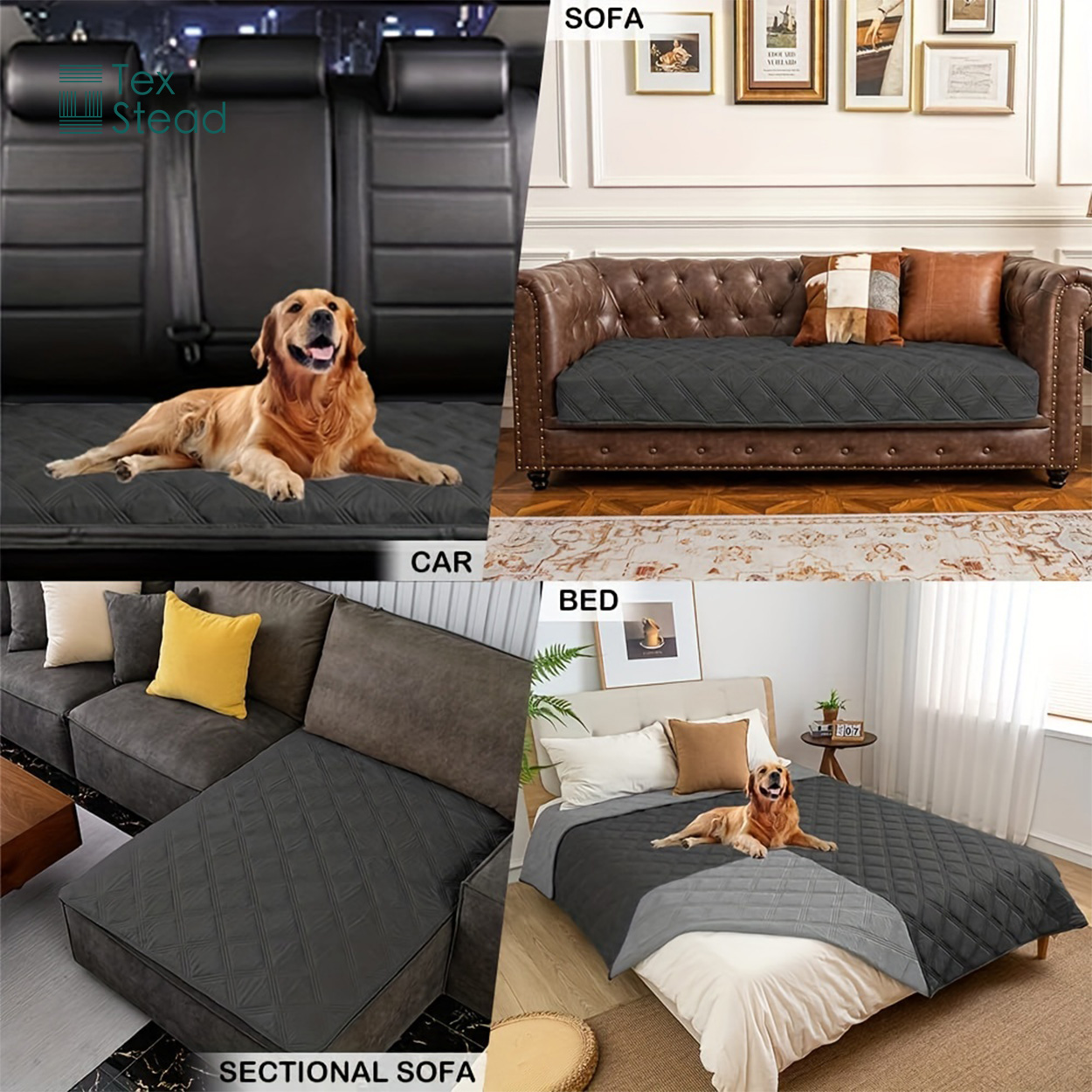 Reversible Waterproof Dog Bed  - огляд і ціна Waterproof Mattress Protector Breathable