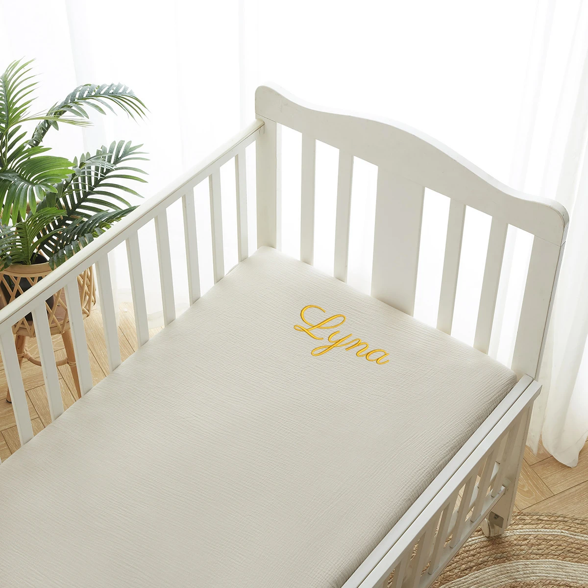 Personalized Name Embroidered  - огляд і ціна Muslin Cotton Bedspread
