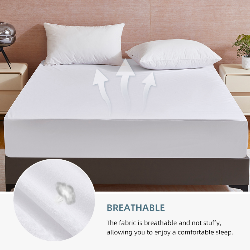 Queen Waterproof Mattress Prot - огляд і ціна Waterproof Mattress Protector Breathable