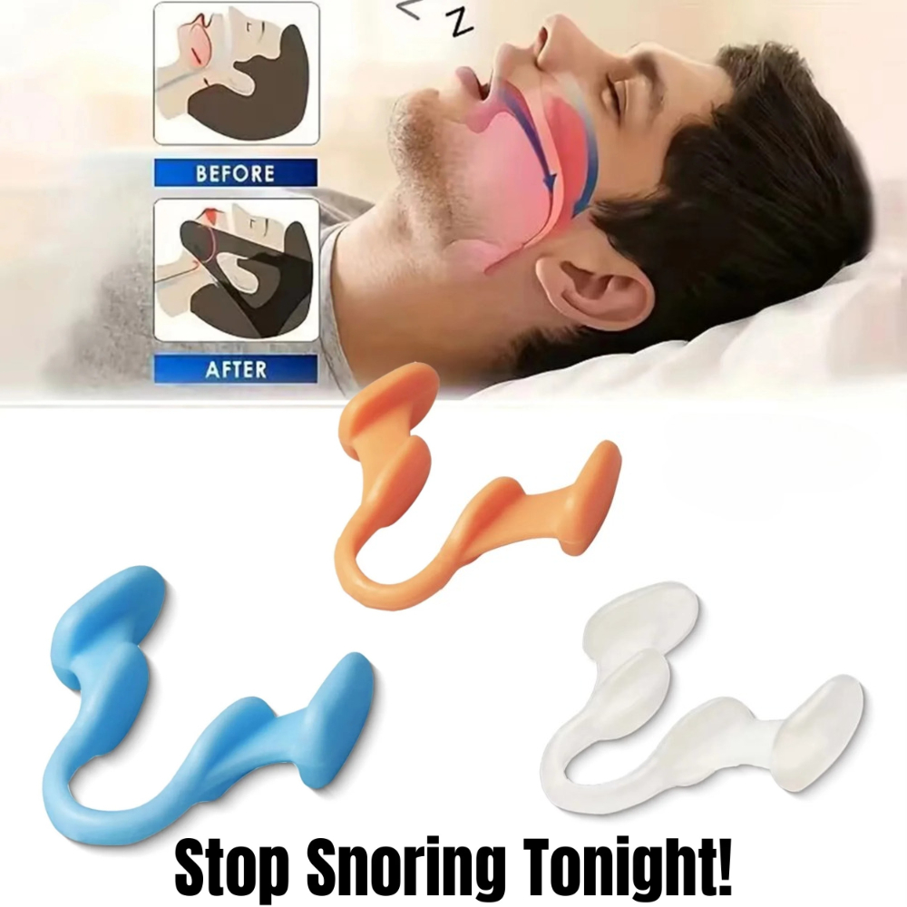 10PCS Silicone Anti Snore Nasa - огляд і ціна Anti Snore Contour Pillow