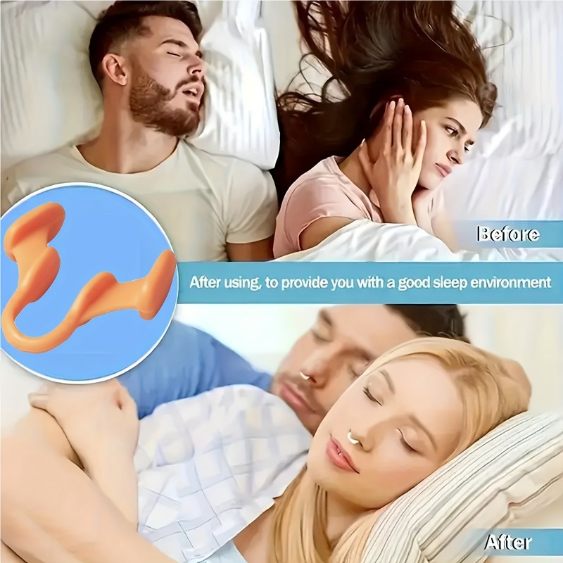 10PCS Silicone Anti Snore Nasa - огляд і ціна Anti Snore Contour Pillow