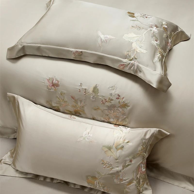 High Precision Brocade Lyocell - огляд і ціна Aesthetic Floral Duvet Cover
